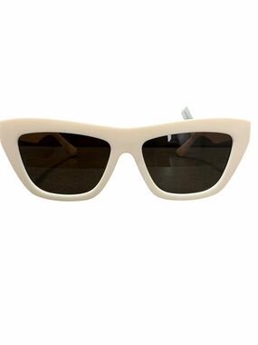 NWT anthropology ivory cat eye sunglasses
